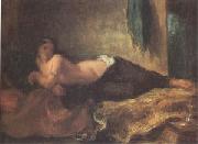 Eugene Delacroix Odalisque (mk05) Sweden oil painting artist